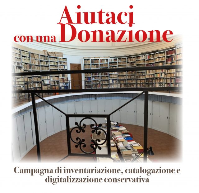 Campagna di inventariazione, catalogazione e digitalizzazione conservativa