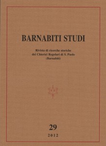 Barnabiti Studi 29